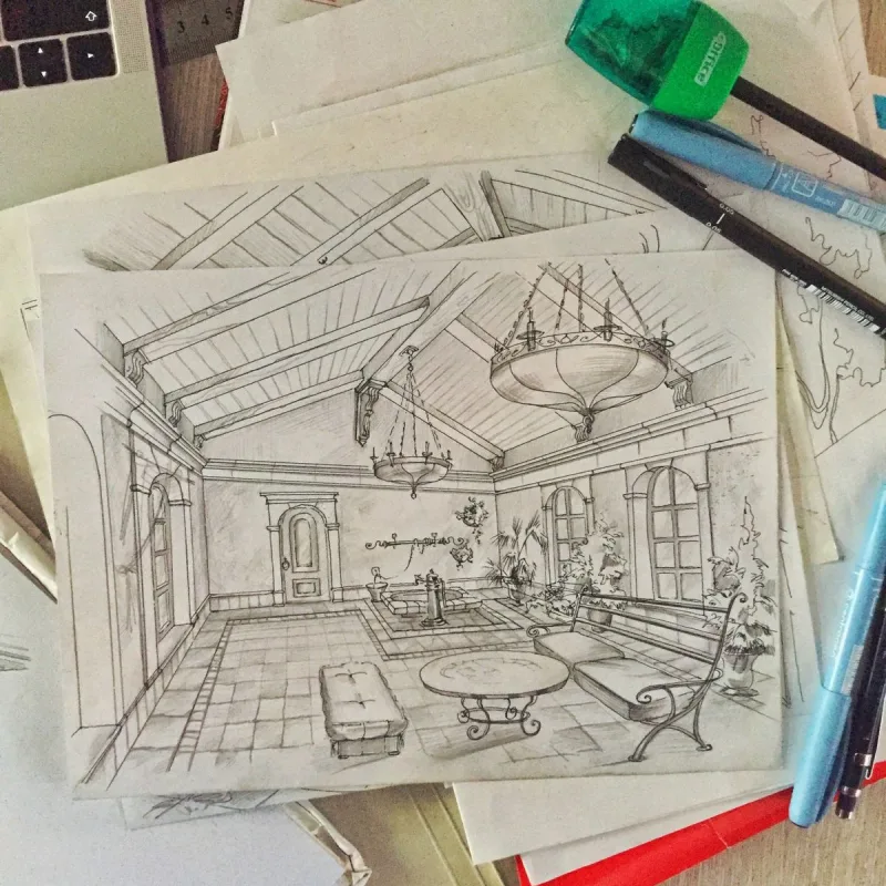 Projekt interiérového designu a vizualizace v Alanyi