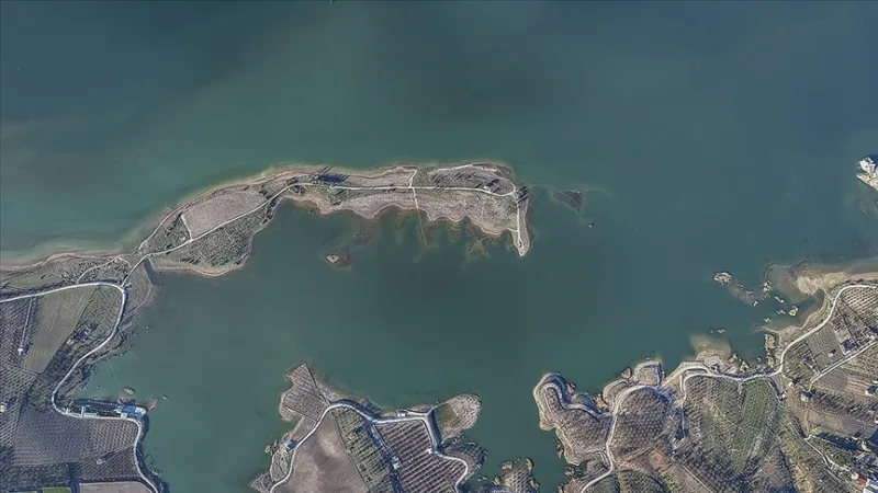 Dėl sausros sumažėjęs vandens lygis Karakaya užtvankoje atsigavo po lietaus