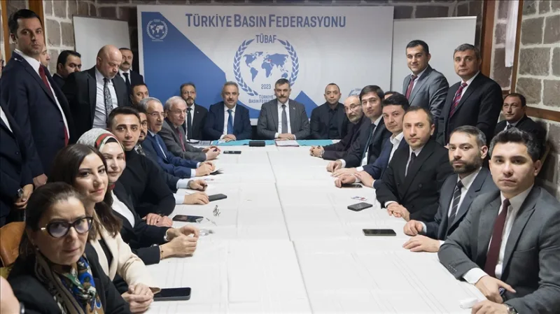 Vidaus reikalų ministras Çiftçi susitiko su žurnalistais