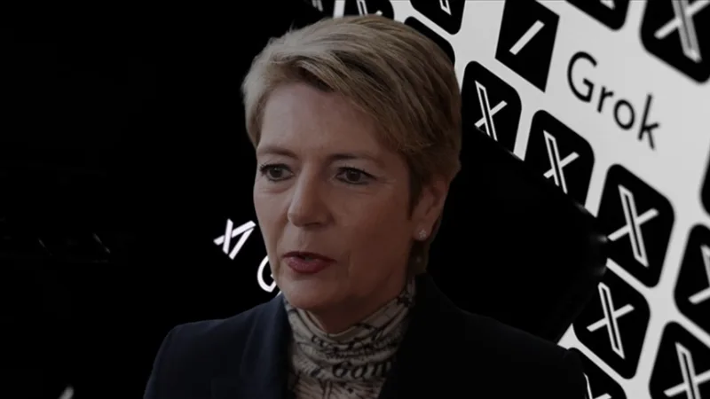 瑞士财政部长凯勒-苏特就格罗克的辱骂性帖子提起刑事诉讼