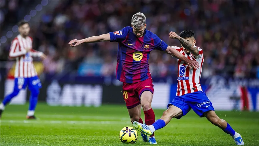 Barcelona, lídr LaLigy, zvítězila na hřišti Atlética Madrid