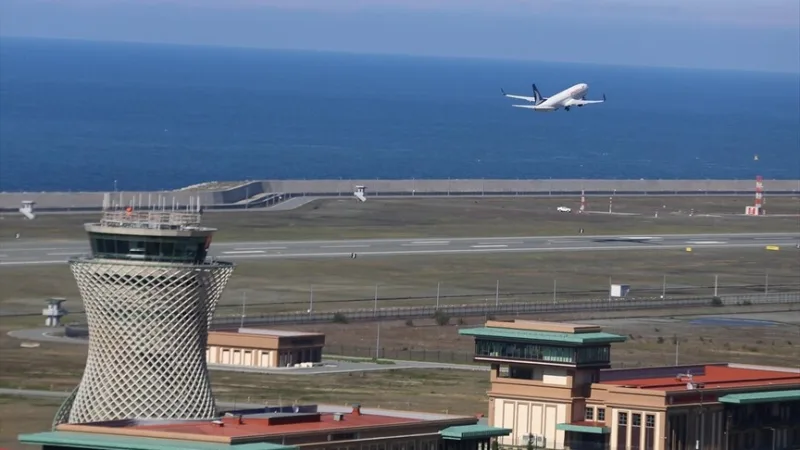 Rize-Artvinin lentokenttä palveli vuoden ensimmäisellä neljänneksellä 294 000 matkustajaa