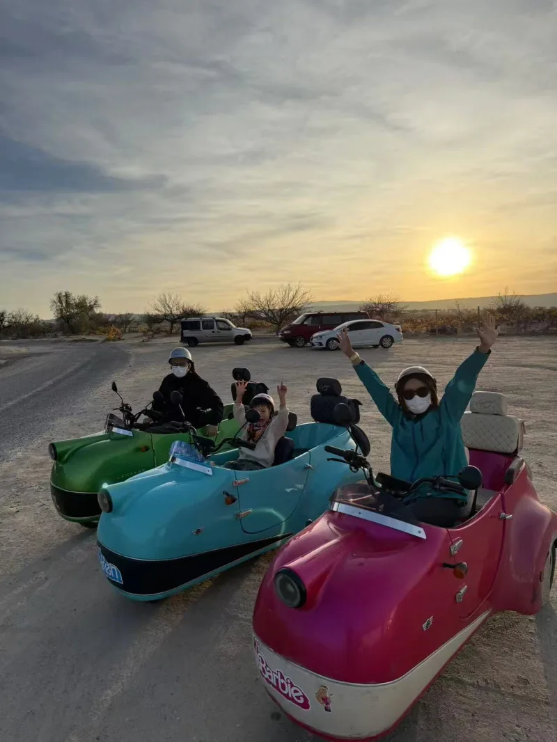 Тур на винтажных мопедах